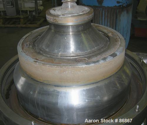 Used Alfa Laval BRAX-213S-31B "Ultra Polishing" Desludger Disc Centrifuge