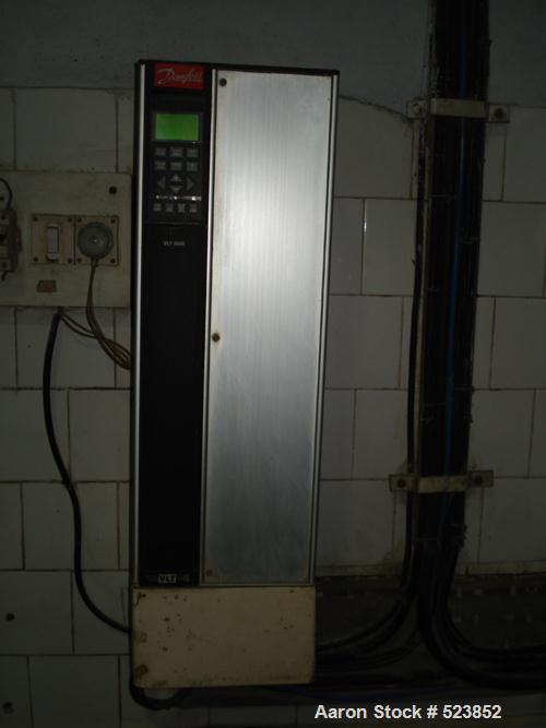 USED: Alfa Laval BRBX-610 "Bactofuge" desludger disc centrifuge.Stainless steel construction on product contact areas, clarifierdesign, centripetal pump liquid discharge, approximate 10 hp drivemotor...