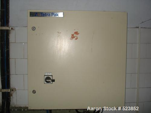 USED: Alfa Laval BRBX-610 "Bactofuge" desludger disc centrifuge.Stainless steel construction on product contact areas, clarifierdesign, centripetal pump liquid discharge, approximate 10 hp drivemotor...