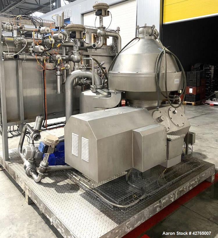 Used- Alfa Laval Brew Desludger Disc Centrifuge