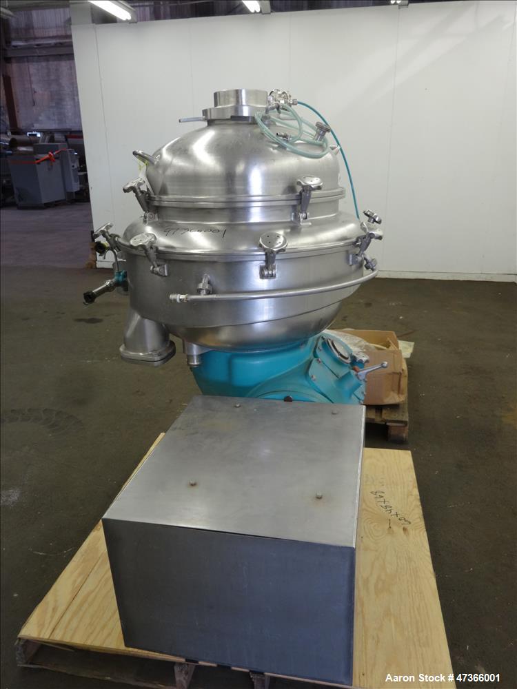 Used- Alfa Laval BRPX-213-34H-22 Desludging Disc Centrifuge.