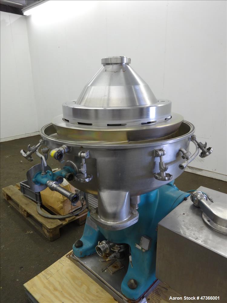Used Alfa Laval BRPX-213-34H-22 Desludging Disc Centrifuge.