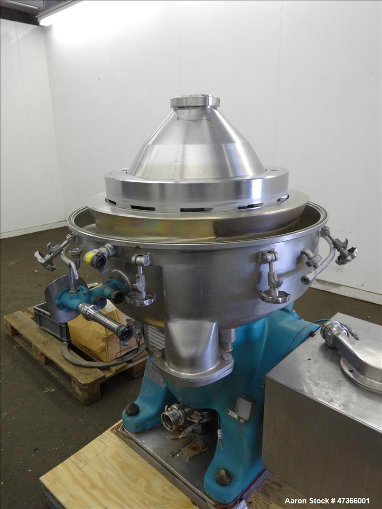 Used- Alfa Laval BRPX-213-34H-22 Desludging Disc Centrifuge.