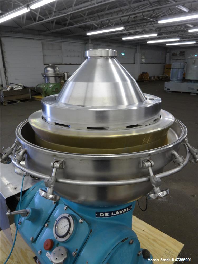 Used Alfa Laval BRPX-213-34H-22 Desludging Disc Centrifuge.