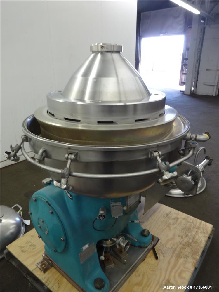 Used- Alfa Laval BRPX-213-34H-22 Desludging Disc Centrifuge.