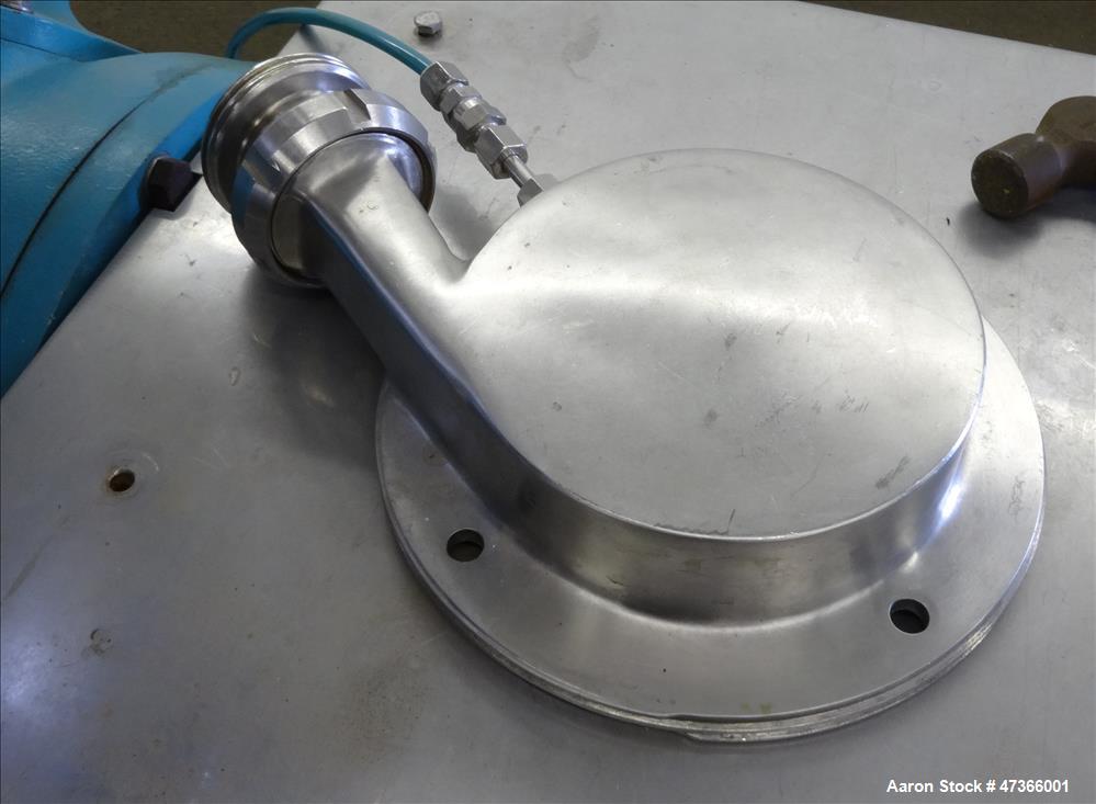 Used Alfa Laval BRPX-213-34H-22 Desludging Disc Centrifuge.