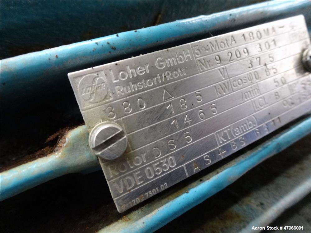 Used Alfa Laval BRPX-213-34H-22 Desludging Disc Centrifuge.