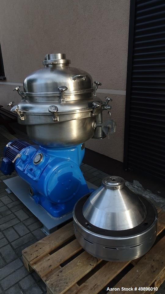 Alfa Laval BRPX 213-35H-22 Desludger Disc Centrifuge. Used.