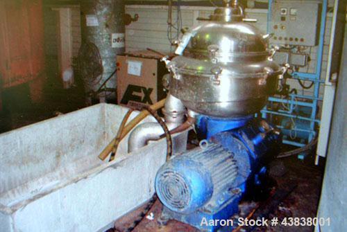 Used Alfa Laval BRPX-213-HGV-35-22 Desludging Disc Centrifuge