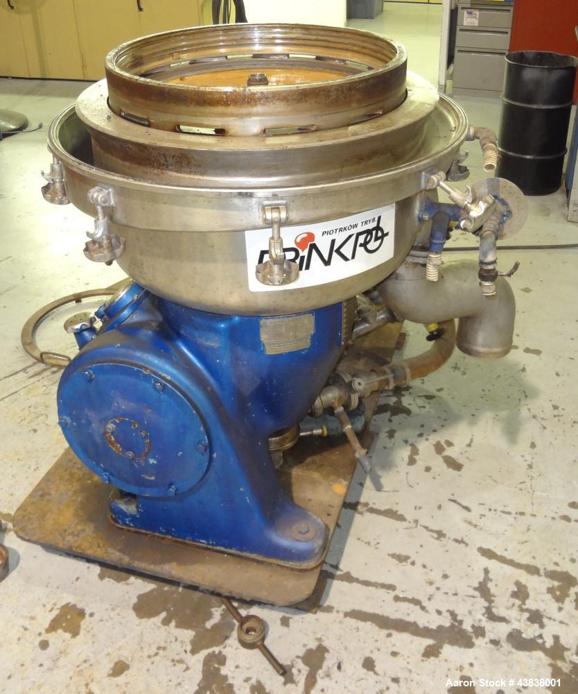 Used- Alfa Laval BRPX-213-HGV-35-22 Desludging Disc Centrifuge