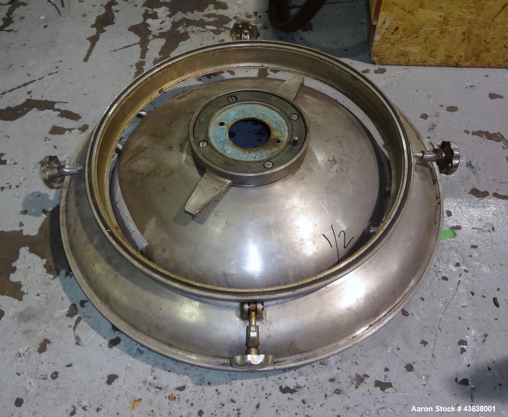 Used- Alfa Laval BRPX-213-HGV-35-22 Desludging Disc Centrifuge