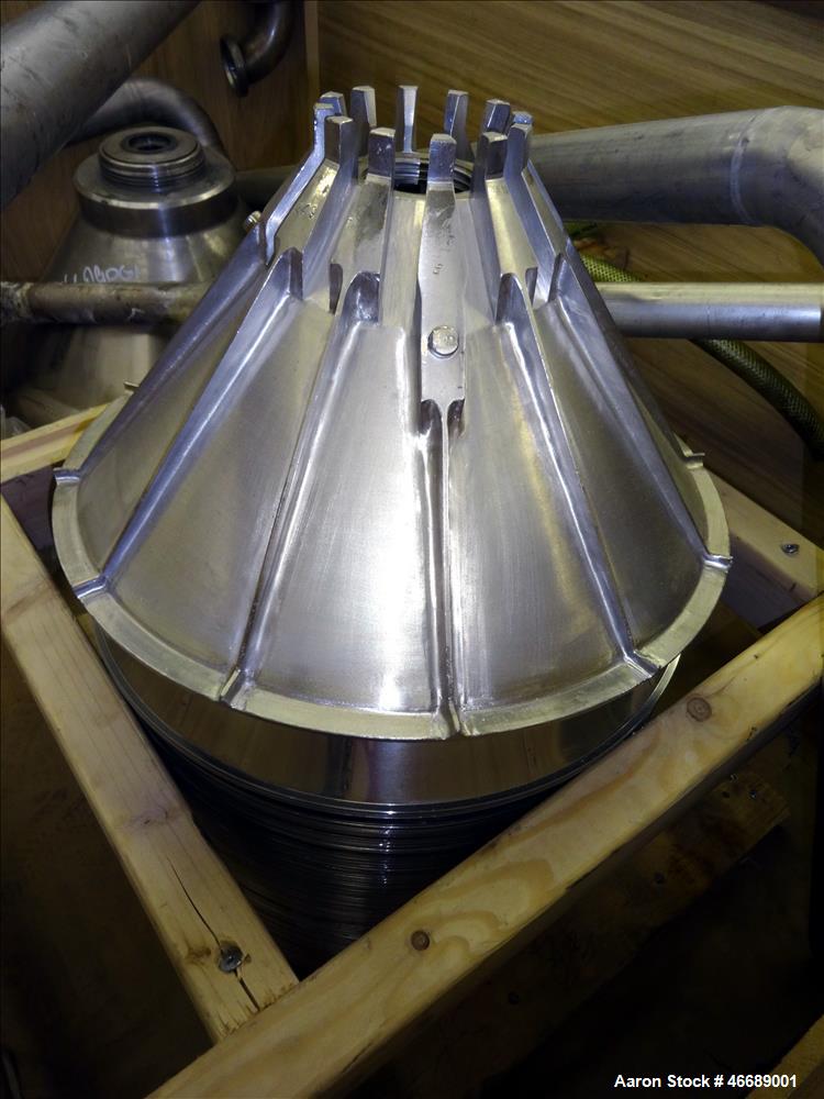 Used Alfa Laval BRPX-214-HGV-34-1250 Desludger Disc Centrifuge