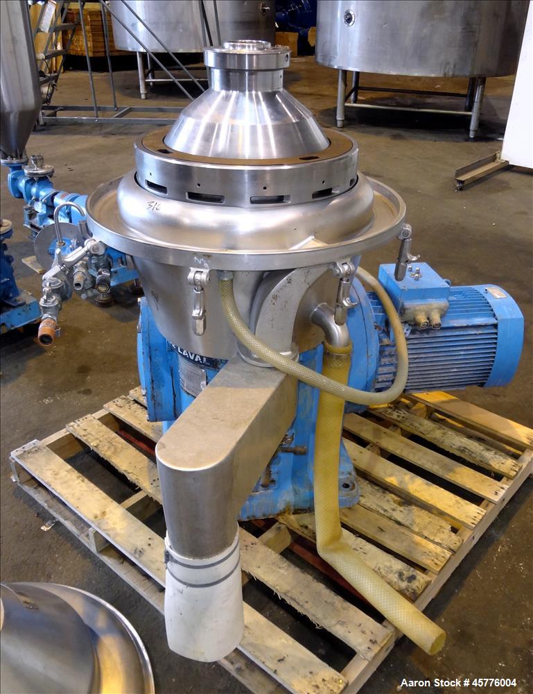 Used Alfa Laval BRPX-309-34S desludger disc centrifuge
