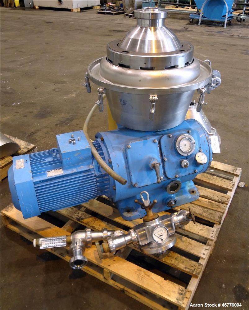 Used Alfa Laval BRPX-309-34S desludger disc centrifuge