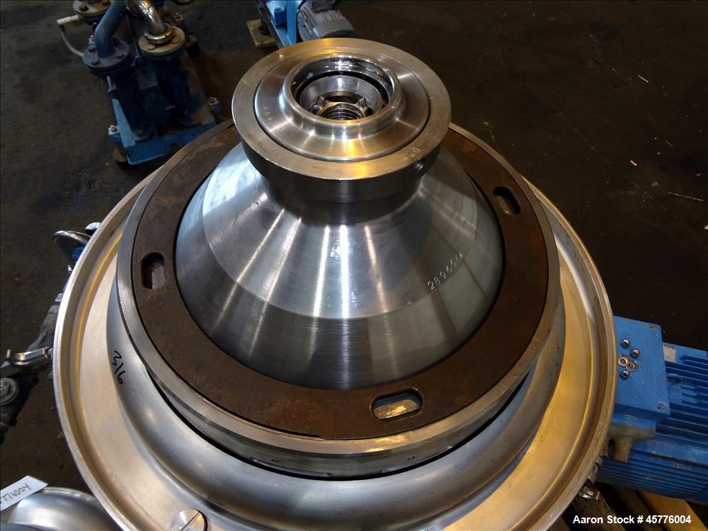 Used Alfa Laval BRPX-309-34S desludger disc centrifuge