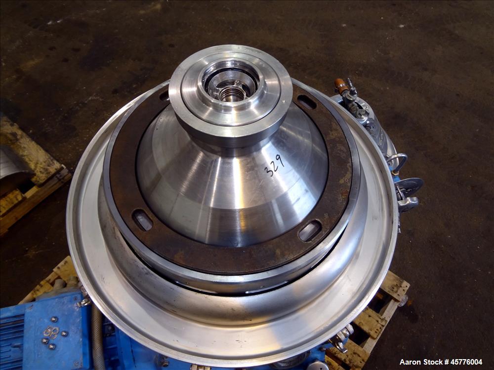 Used Alfa Laval BRPX-309-34S desludger disc centrifuge