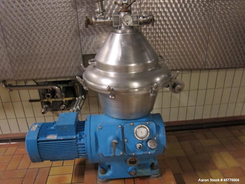 Used Alfa Laval BRPX-309-34S desludger disc centrifuge
