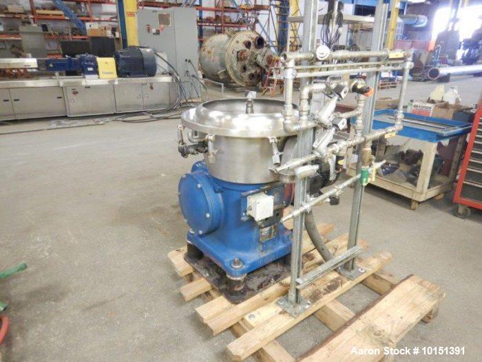 Used-Alfa Laval BRPX-309 Desludger Disc Centrifuge