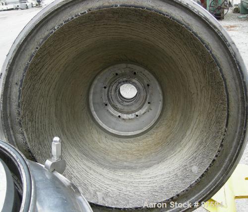 USED: Alfa Laval BRPX-313 desludger disc centrifuge, model BRPX-313X6D-75-6014267-6, 329 stainless steel construction on product contact areas. Separator design, light phase centripetal pump liquid d...