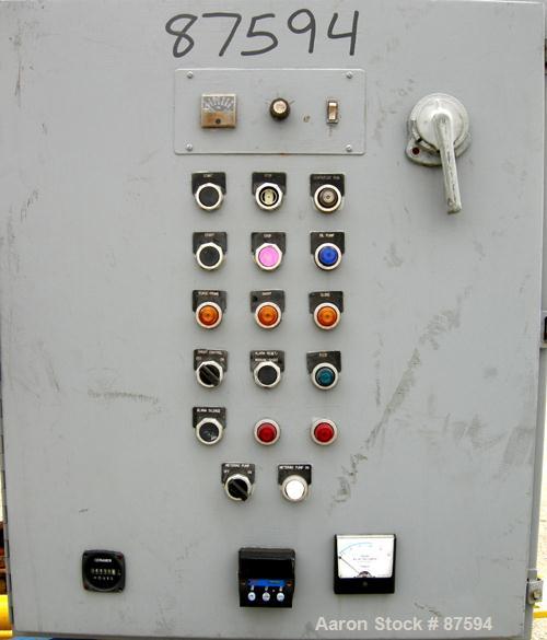 USED: Alfa Laval BRPX-313 desludger disc centrifuge, model BRPX-313X6D-75-6014267-6, 329 stainless steel construction on product contact areas. Separator design, light phase centripetal pump liquid d...