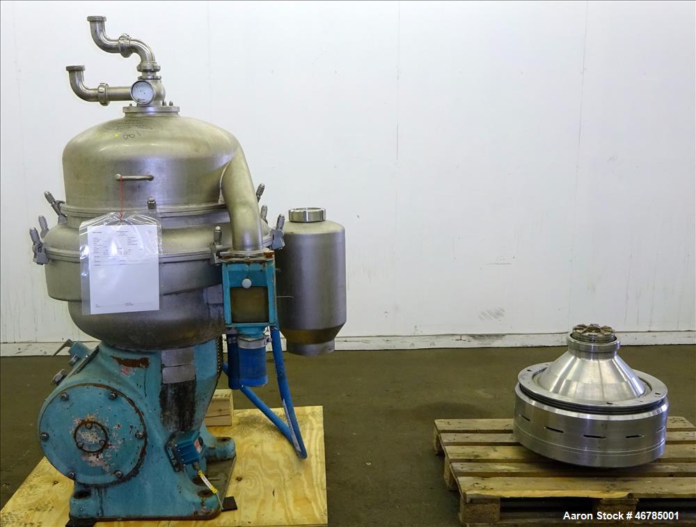 Used Alfa Laval BRPX-413-XGD-74CG Desludger Disc Centrifuge