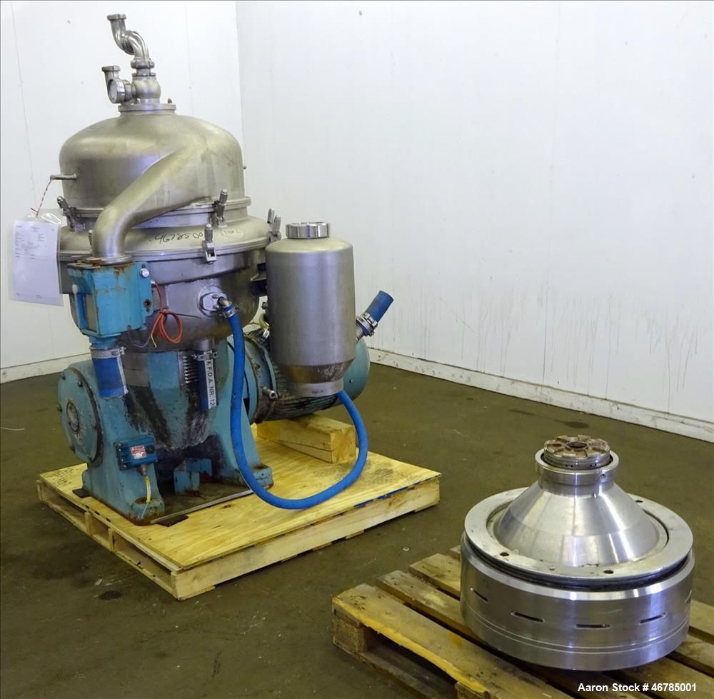Used Alfa Laval BRPX-413-XGD-74CG Desludger Disc Centrifuge