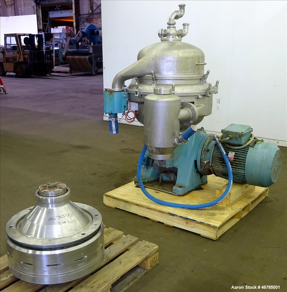 Used Alfa Laval BRPX-413-XGD-74CG Desludger Disc Centrifuge