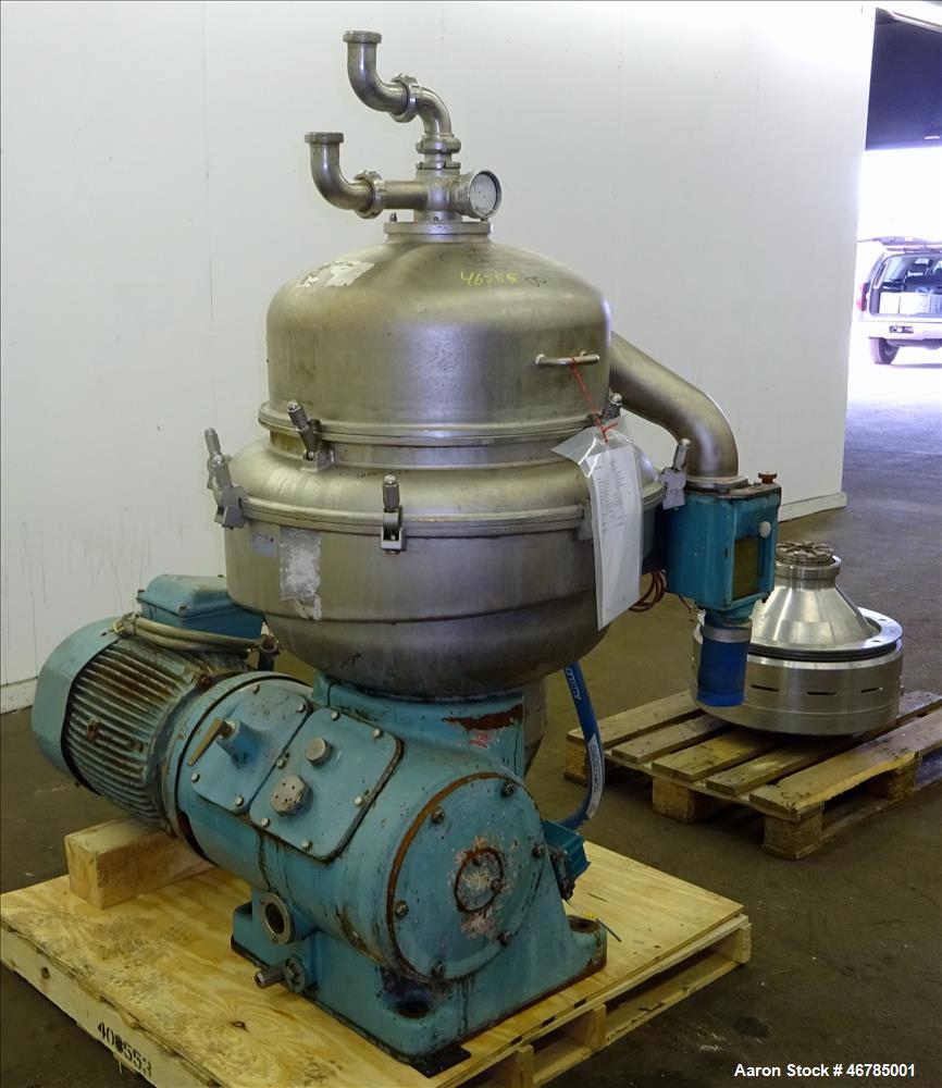 Used Alfa Laval BRPX-413-XGD-74CG Desludger Disc Centrifuge