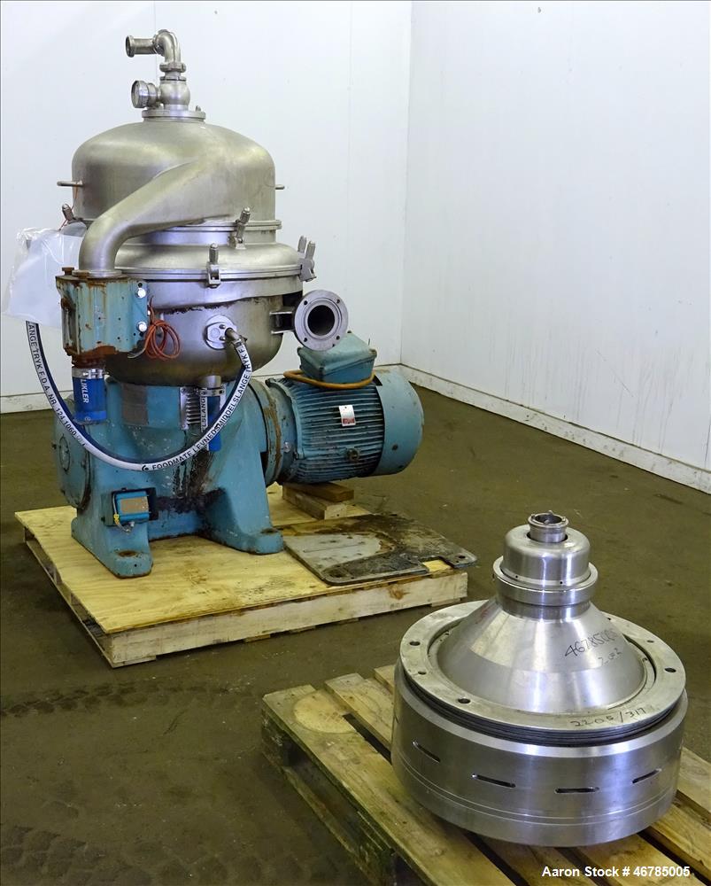 Used Alfa Laval BRPX-413-XGD-74CG Desludger Disc Centrifuge