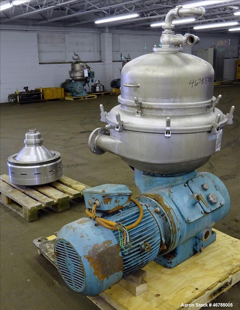 Used Alfa Laval BRPX-413-XGD-74CG Desludger Disc Centrifuge