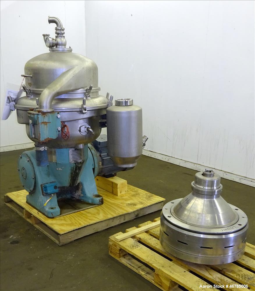Used Alfa Laval BRPX-413-XGD-74CG Desludger Disc Centrifuge