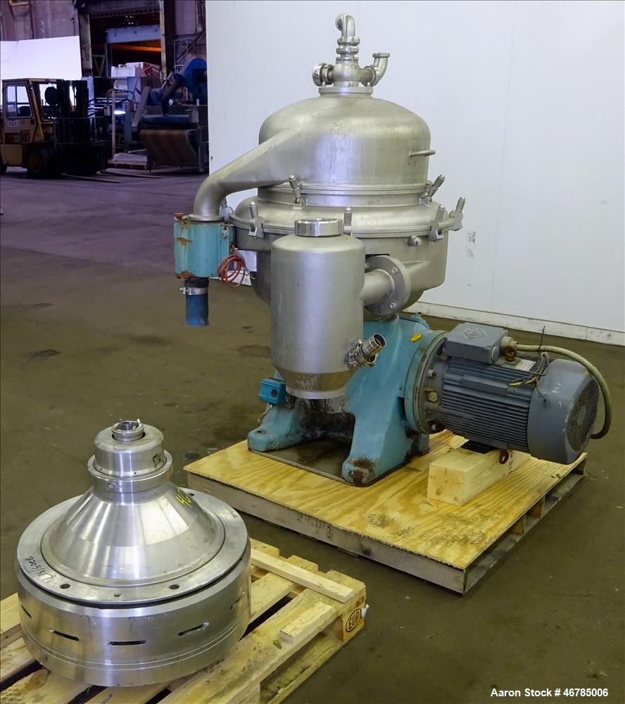Used Alfa Laval BRPX-413-XGD-74CG Desludger Disc Centrifuge