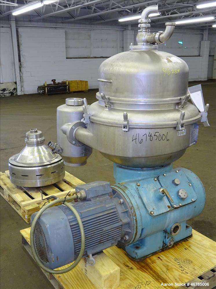 Used Alfa Laval BRPX-413-XGD-74CG Desludger Disc Centrifuge