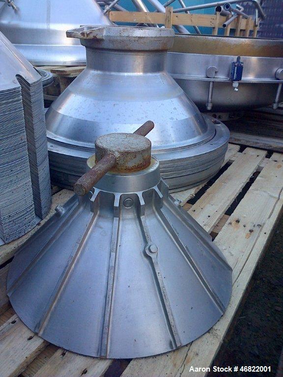 Used Alfa Laval BRPX-417 SFV-31 Desludger Disc Centrifuge.