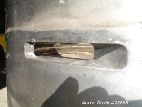 Used Alfa Laval BRPX-417-SFV-31CCL desludger disc centrifuge, 316 stainless steel construction on product contact areas. max bowl speed 3980 rpm. Clarifier design, centripetal pump liquid discharge, ...
