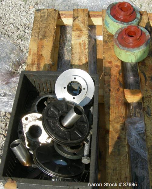 Used Alfa Laval BRPX-417-SFV-31CCL desludger disc centrifuge, 316 stainless steel construction on product contact areas. max bowl speed 3980 rpm. Clarifier design, centripetal pump liquid discharge, ...