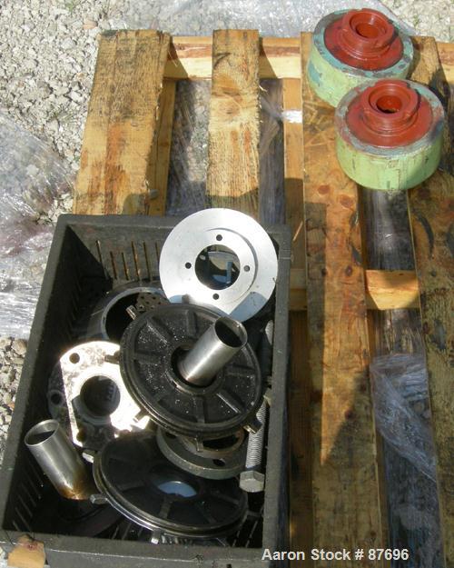 Used Alfa Laval BRPX-417-SFV-31CCL desludger disc centrifuge, 316 stainless steel construction on product contact areas. max bowl speed 3980 rpm. Clarifier design, centripetal pump liquid discharge, ...