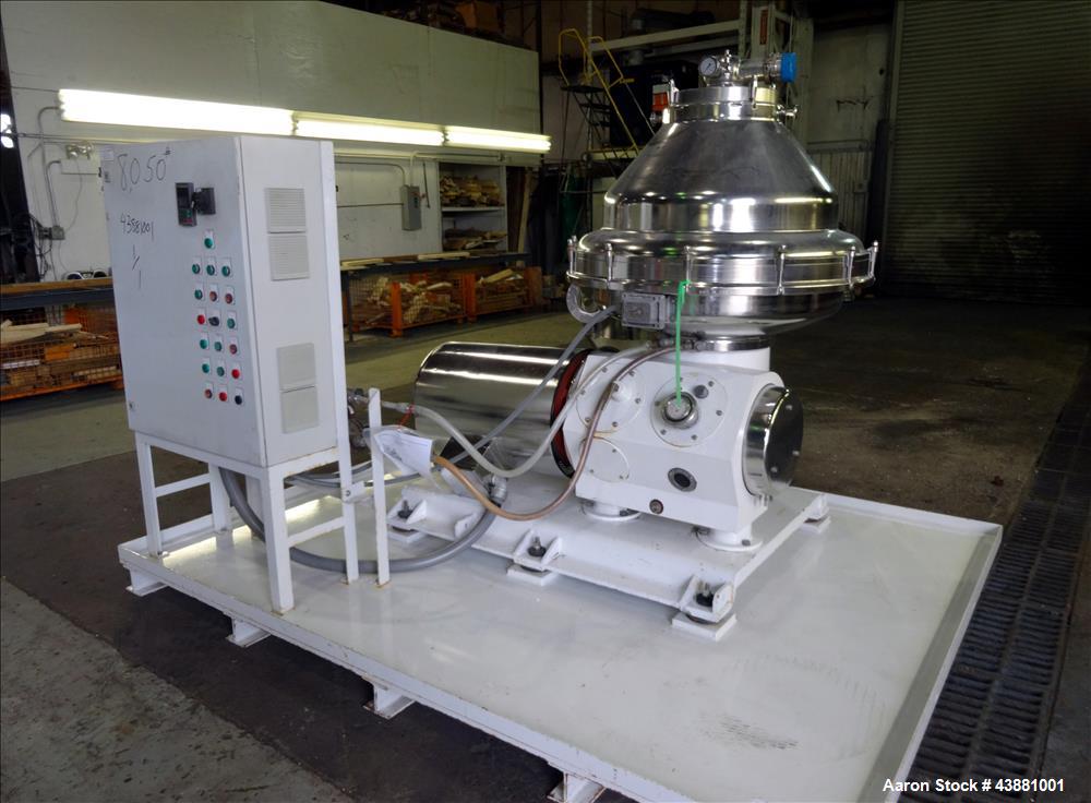 Reconditioned- Alfa Laval BRPX-417-SFV-35 Desludger Disc Centrifuge