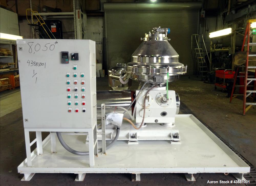Reconditioned- Alfa Laval BRPX-417-SFV-35 Desludger Disc Centrifuge