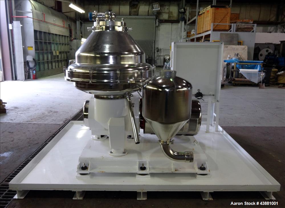 Reconditioned- Alfa Laval BRPX-417-SFV-35 Desludger Disc Centrifuge