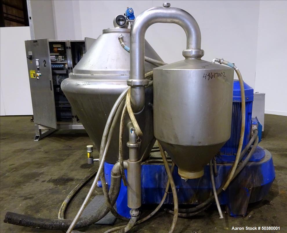 Used Alfa Laval BRPX-617-SFV-31CGL Desludger Disc Centrifuge