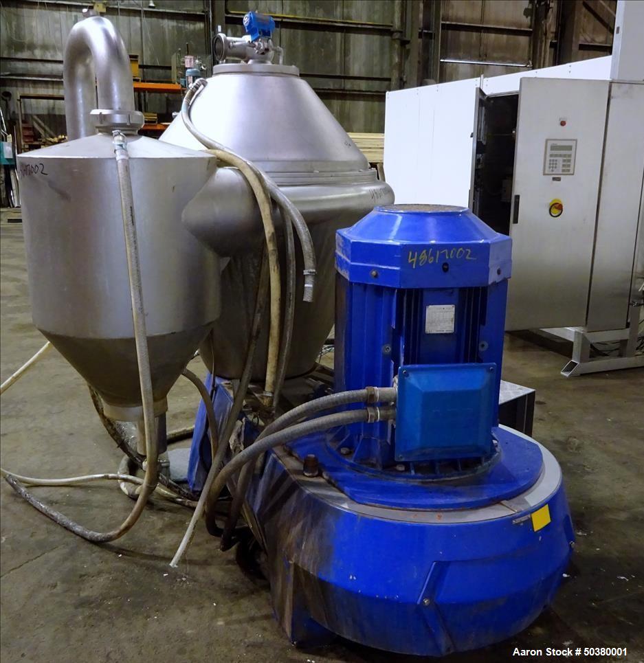 Used- Alfa Laval BRPX-617-SFV-31CGL Desludger Disc Centrifuge