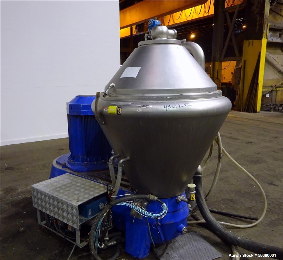 Used- Alfa Laval BRPX-617-SFV-31CGL Desludger Disc Centrifuge