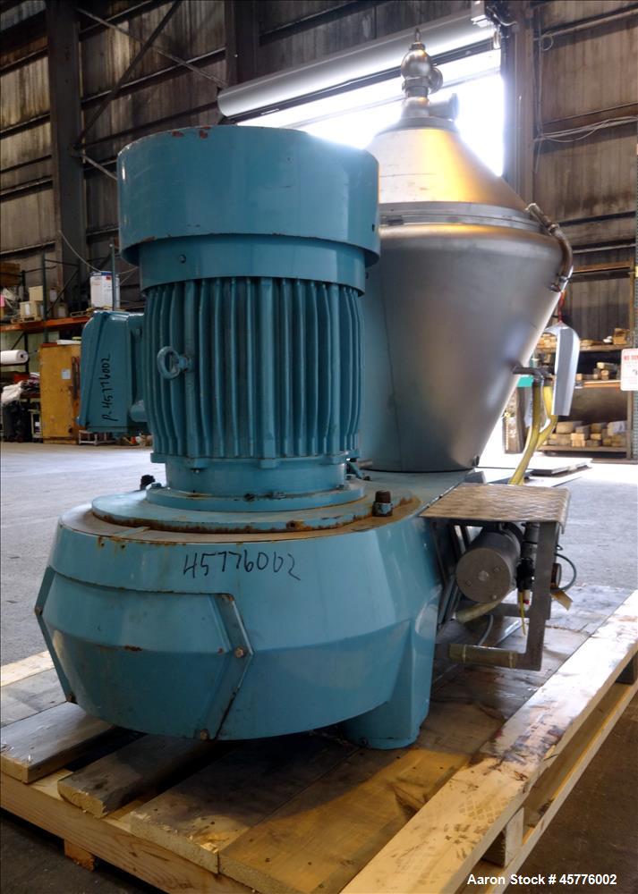 Used Alfa Laval BRPX-617-SFV-31CGL-50 Desludger Disc Centrifuge