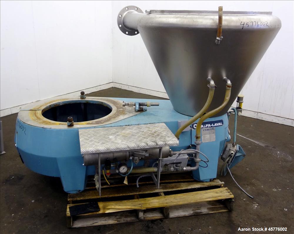 Used Alfa Laval BRPX-617-SFV-31CGL-50 Desludger Disc Centrifuge