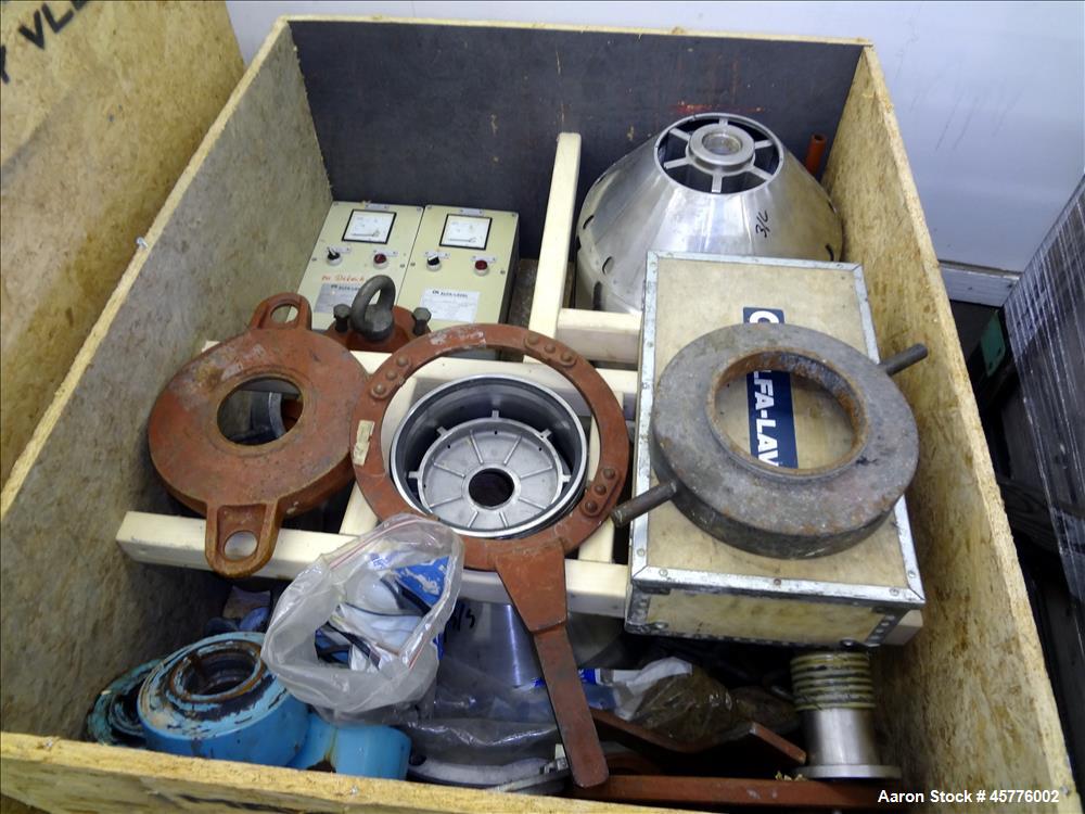 Used Alfa Laval BRPX-617-SFV-31CGL-50 Desludger Disc Centrifuge
