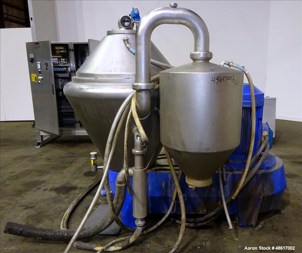 Used Alfa Laval BRPX-617-SFV-31CGL Desludger Disc Centrifuge