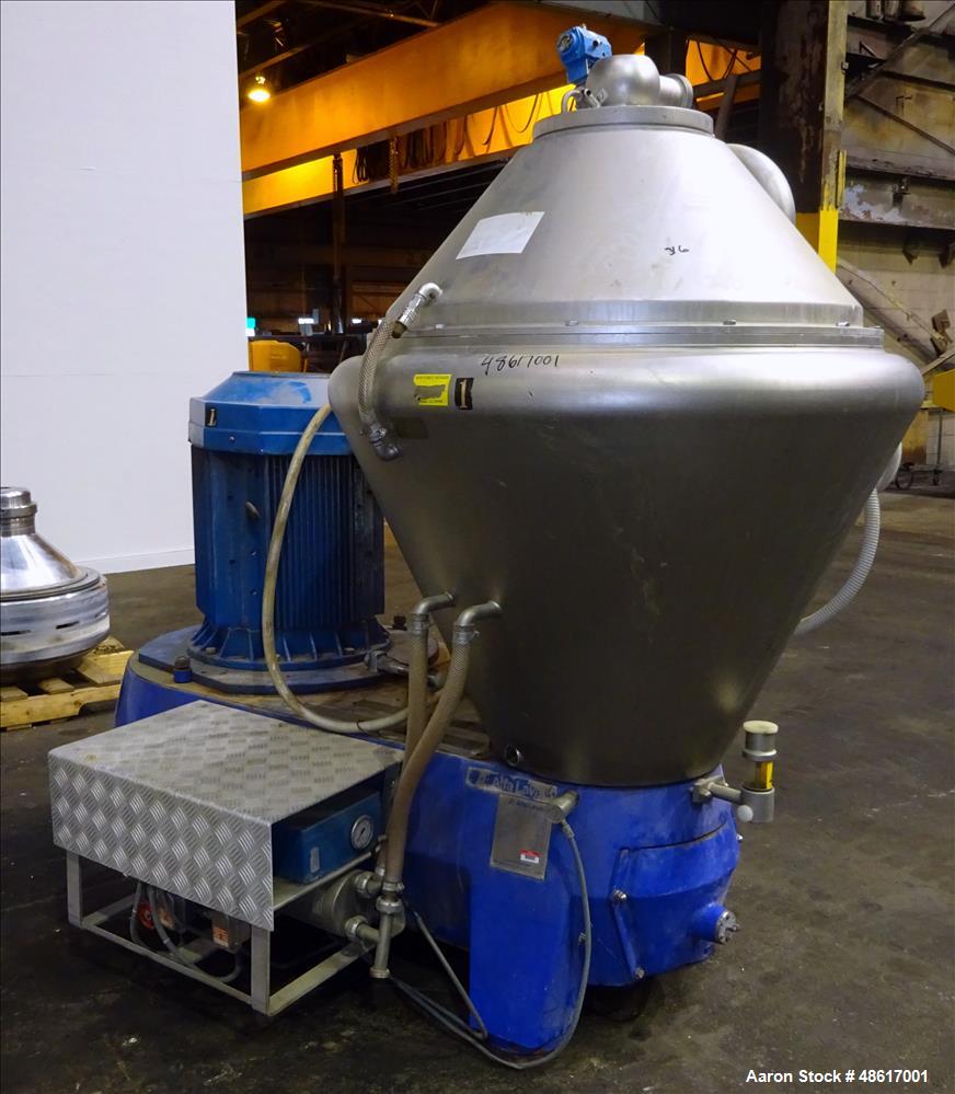 Used Alfa Laval BRPX-617-SFV-31CGL Desludger Disc Centrifuge