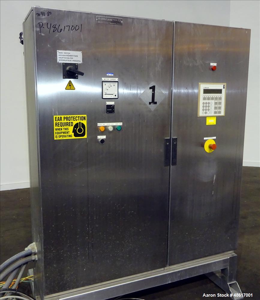 Used-Alfa Laval BRPX-617-SFV-31CGL Desludger Disc Centrifuge