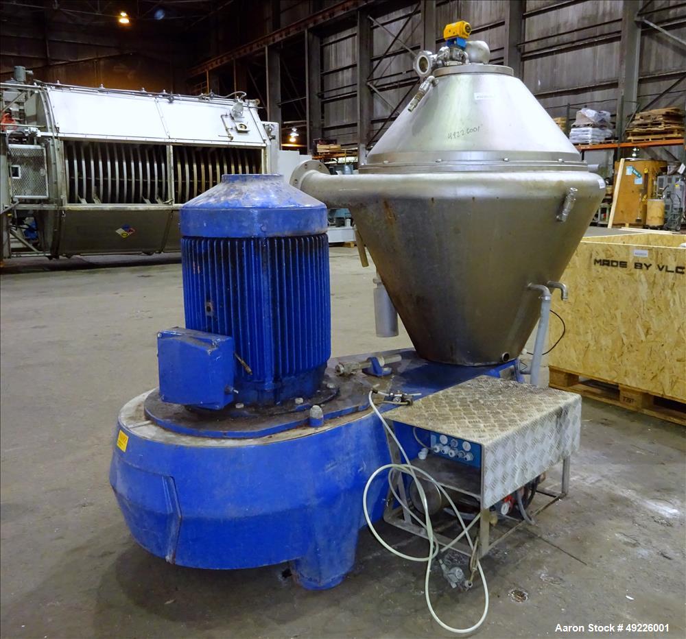 Used Alfa Laval BRPX 617 SFV-31C-GL-50 Desludger Disc Centrifuge.